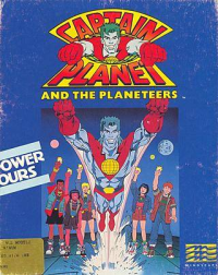 Captain Planet and the Planeteers Amiga  box art